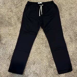 Navy Blue - Men’s Wellen Chinos- draw string. -Medium